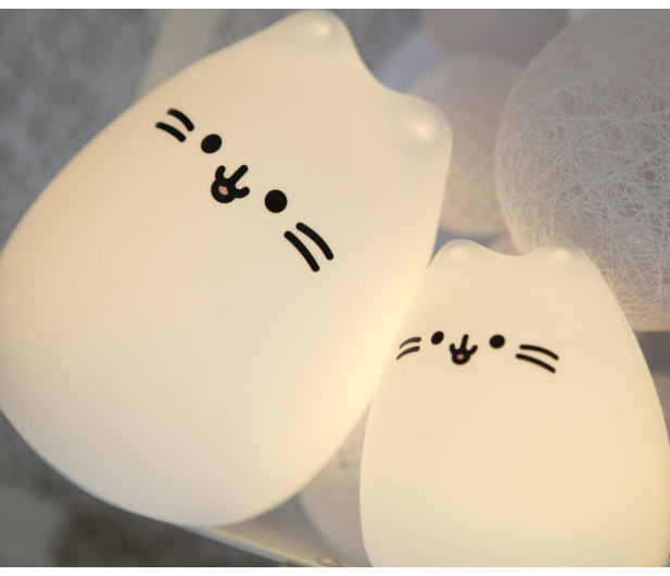 INNOGIO Silikonowa lampka GIOkitty Midi - 1360147 - zdjęcie 4